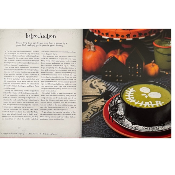 Tim Burton's Nightmare Before Christmas- Official Cookbook & Entertaining Guide - Picture 4 of 11
